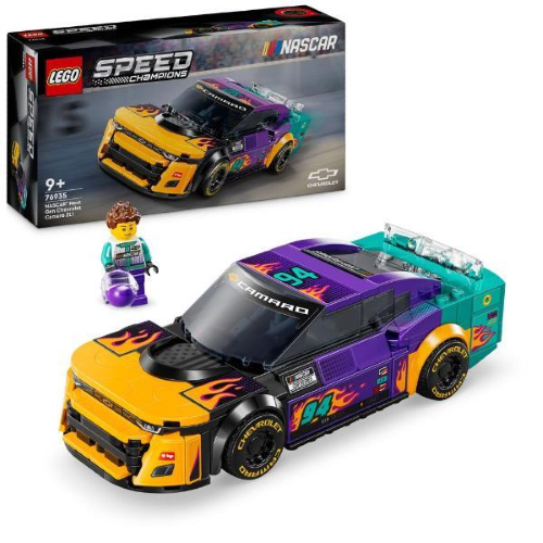 LEGO SPEED CHAMPION NASCAR NEXT GEN CHEVROLET CAMARO ZL1 MODELLINO DA COLLEZIONE CON MINIFIGURA